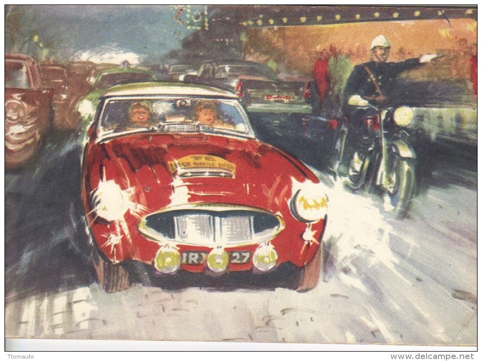 Castrol Achievements  -  1960  -  Illustrated By Gordon Horner - Transportes