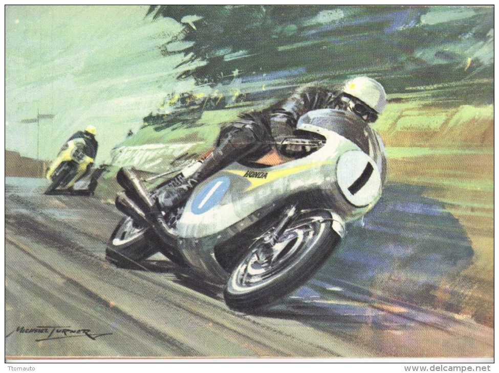 Castrol Achievements  -  1963  -  Illustrated By Michael Turner - Transport