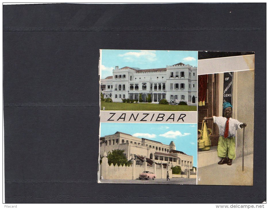 47987    Zanzibar,  2. State House, 3. People" Palace, 4. Asmani With "Dele",  NV - Tansania