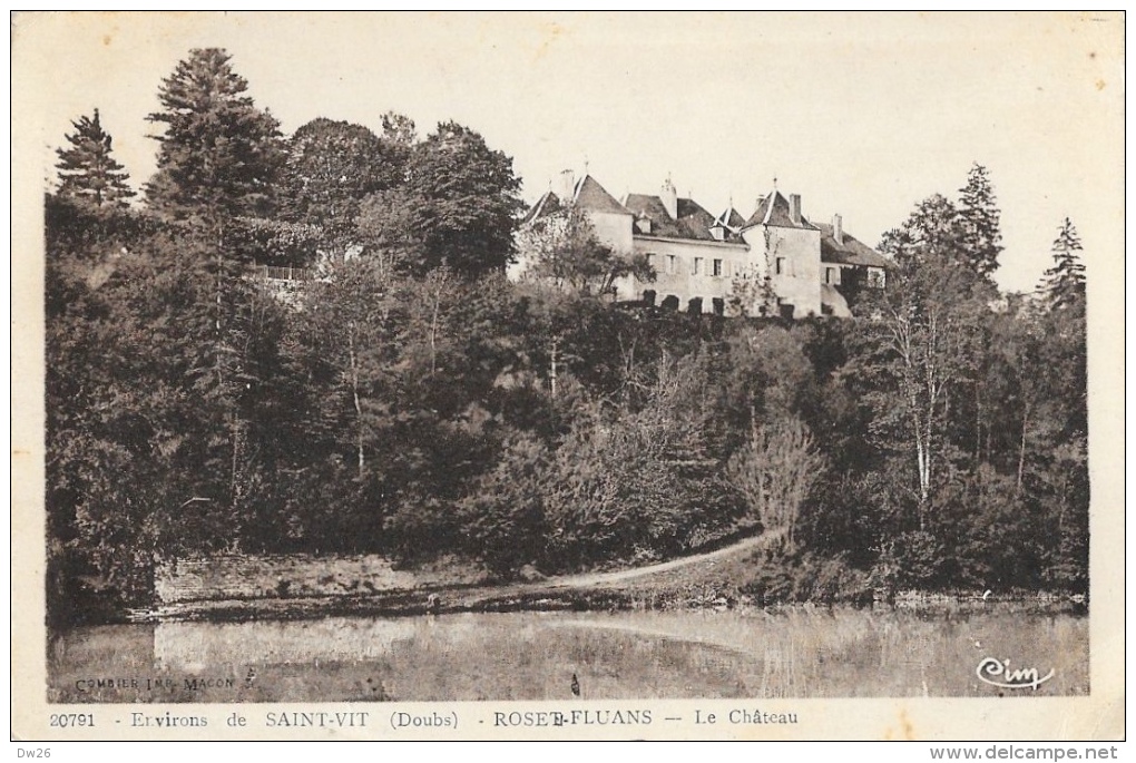 Environs De Saint-Vit - Roset-Fluans - Le Château - Carte CIM - Altri & Non Classificati