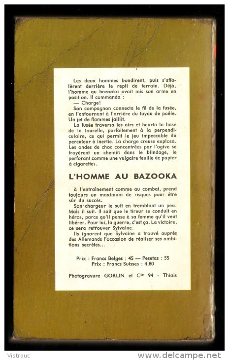 " L'HOMME AU BAZOOKA ", De Dimitri STARKOV -  Coll. GERFAUT Guerre  N° 174. - Action