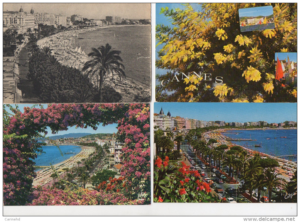 Lot De 50 Cartes Cannes - 5 - 99 Cartoline