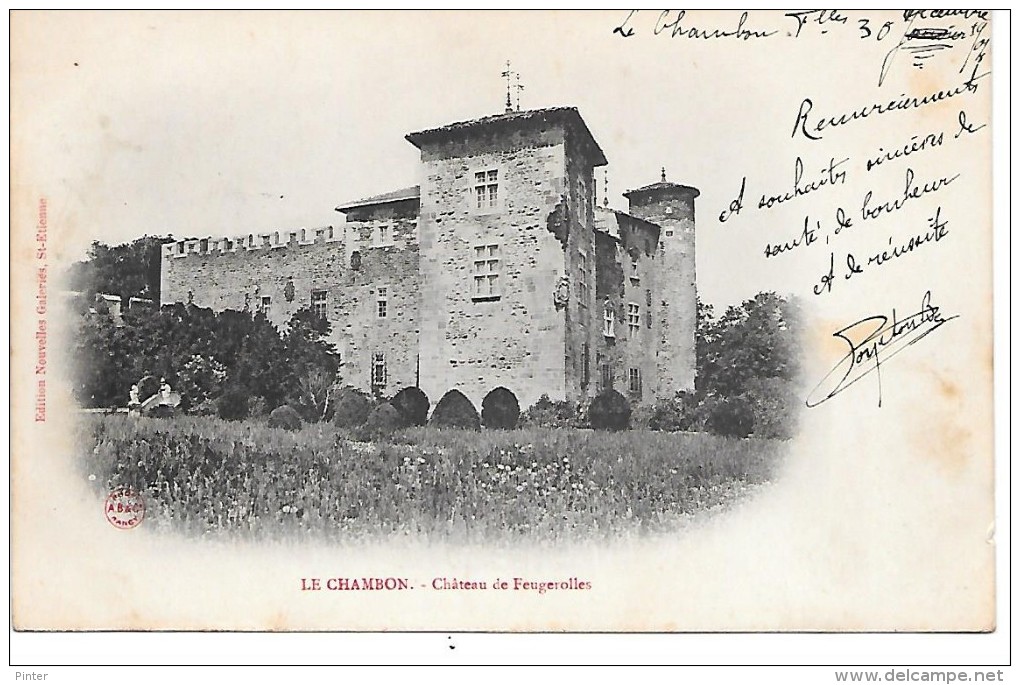 LE CHAMBON - Château De Feugerolles - Le Chambon Feugerolles