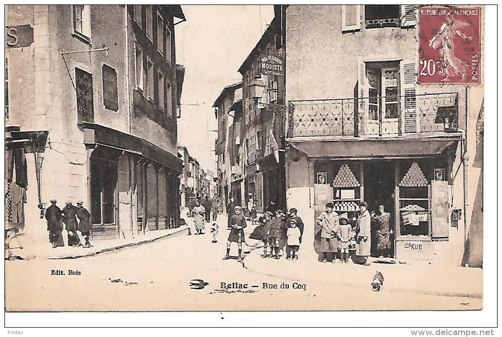 BELLAC - Rue Du Coq - Bellac