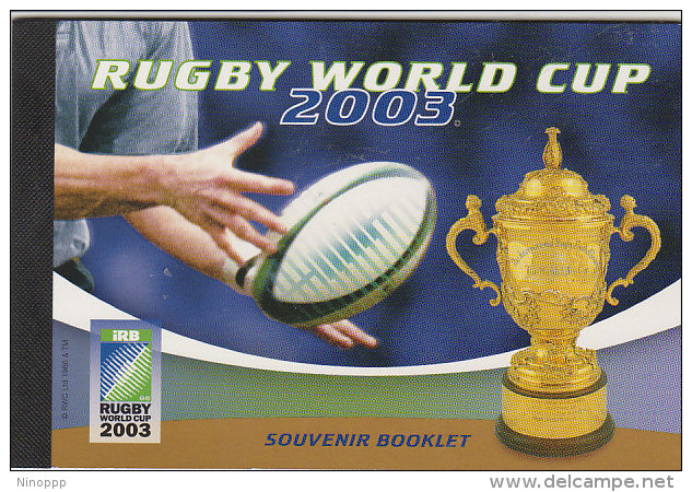 Australia 2003 Rugby World Cup Prestige - Booklets