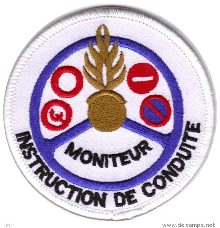 Gendarmerie - Moniteur Instruction De Conduite Bronze - Police & Gendarmerie