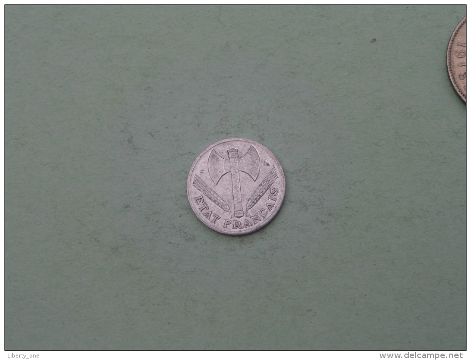 1944 C - 50 Centimes / KM 914.3 ( Uncleaned Coin / For Grade, Please See Photo ) !! - Autres & Non Classés