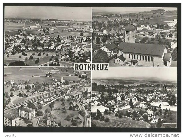 ROTKREUZ Mehrbilder-Flugaufnahmen Ca. 1960 - Altri & Non Classificati