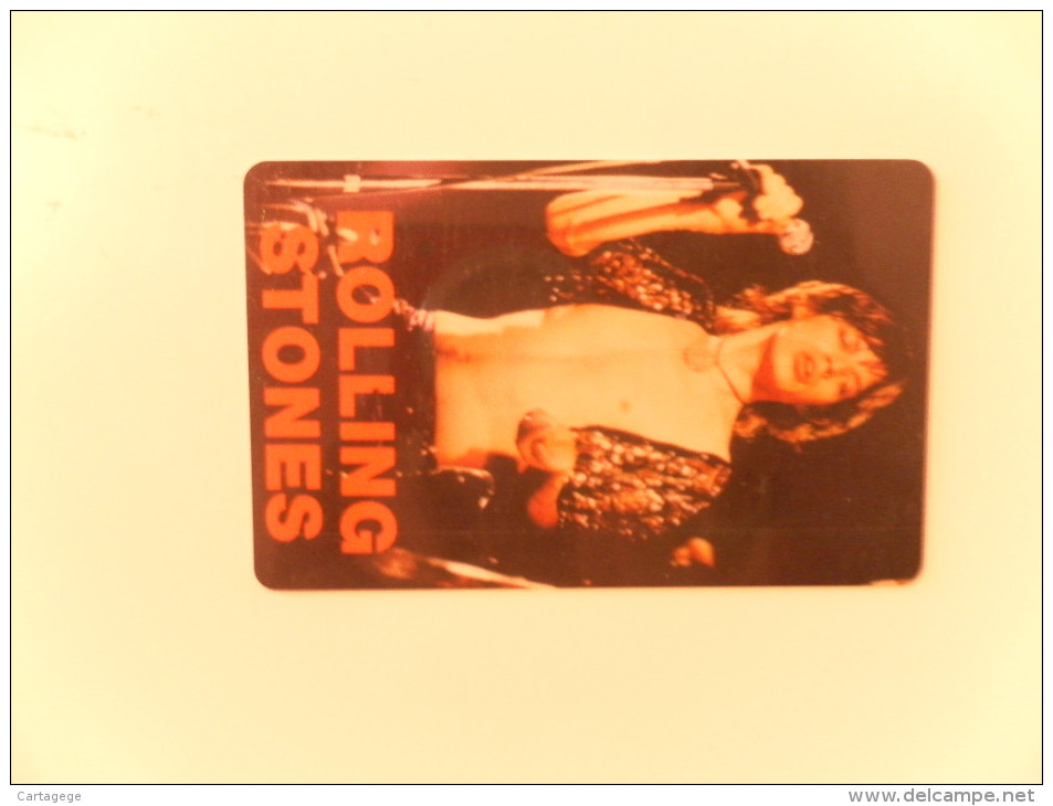 CARTE TELE 2000 : ROLLING STONES N°297/500 - Personnages