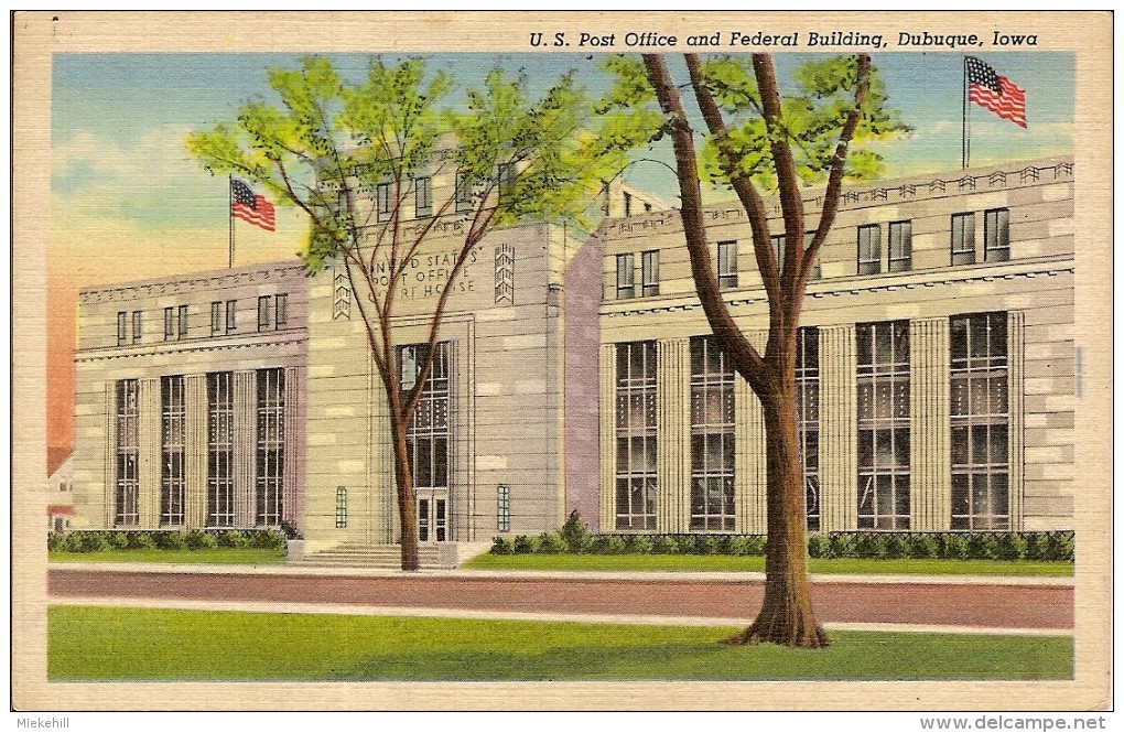 DUBUQUE-U.S. POST OFFICE AND FEDERAL BUILDING - Dubuque