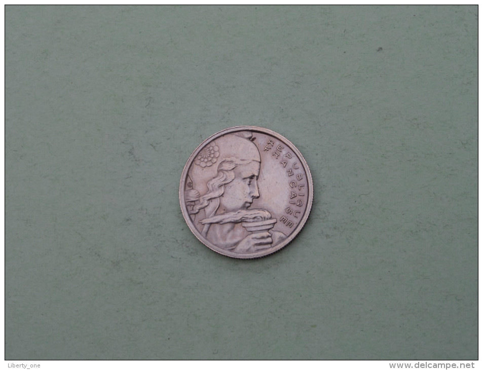 1954 - 100 Francs / KM 919.1 ( Uncleaned Coin / For Grade, Please See Photo ) !! - Autres & Non Classés