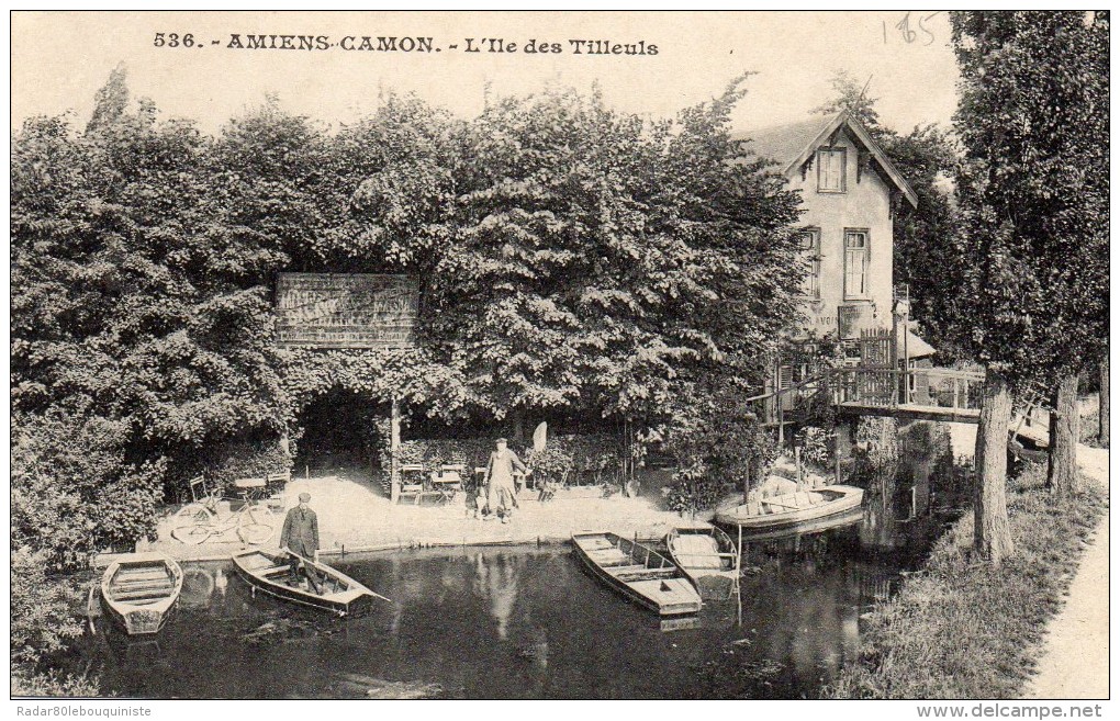 536.-Amiens-Camon.l´ile Des Tilleuls. - Amiens