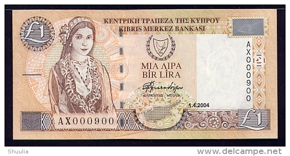 Cyprus 1 Pesos 2004 Pick 60d UNC - Chipre