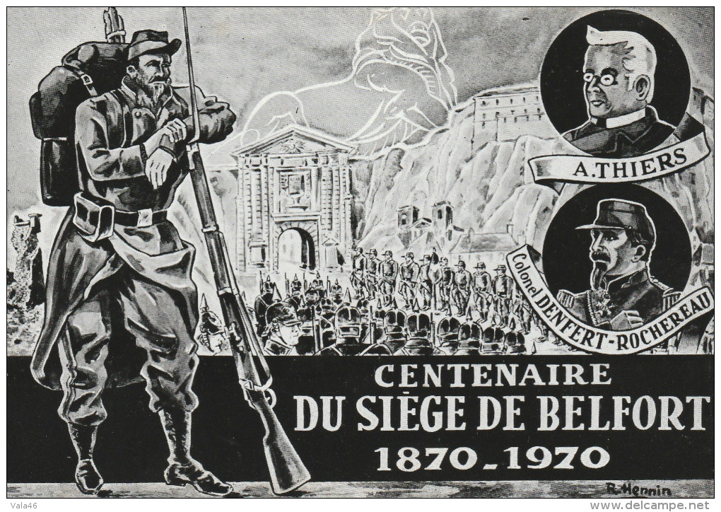 BELFORT (Territoire De Belfort) - Centenaire Du Siège De Belfort - Belfort – Siège De Belfort