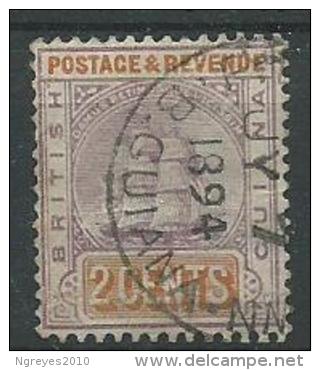 140017536  BRTISH GUIANA  YVERT   Nº  71 - Guyane Britannique (...-1966)