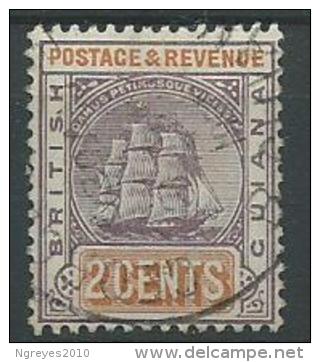 140017538  BRTISH GUIANA  YVERT   Nº  71 - Britisch-Guayana (...-1966)