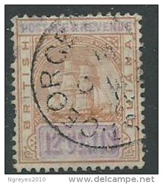 140017545  BRTISH GUIANA  YVERT   Nº  101  (WITH SMALL PEELING) - Britisch-Guayana (...-1966)