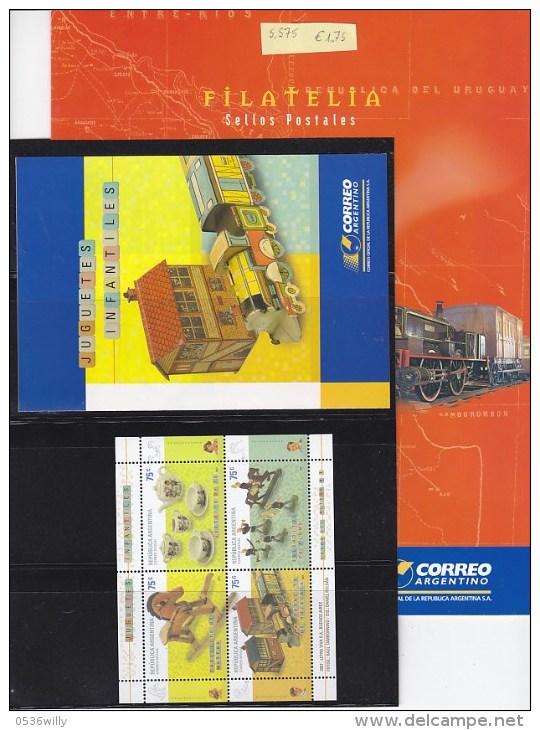 Argentinien 2007. Kinderspielzeuge (5.575.1) - Covers & Documents