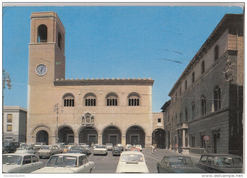 BF23512 Piazza XX Settembre Fano Car  Italy  Front/back Image - Fano