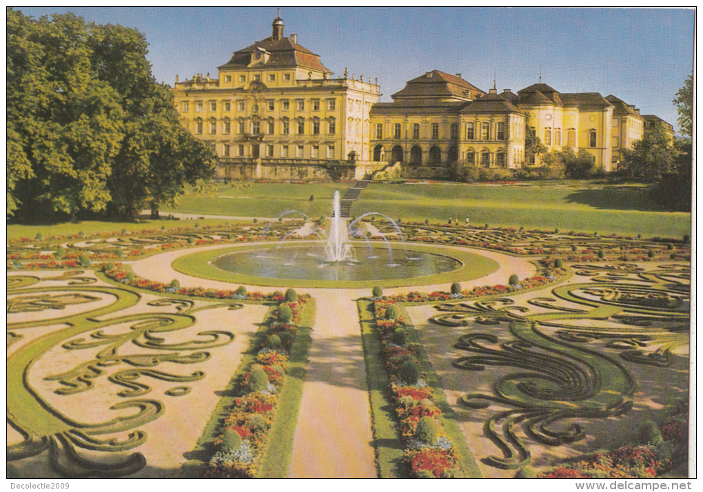 BF23888 Ludwigsburg Wurtt Residence Und Blugendes  Germany   Front/back Image - Ludwigsburg