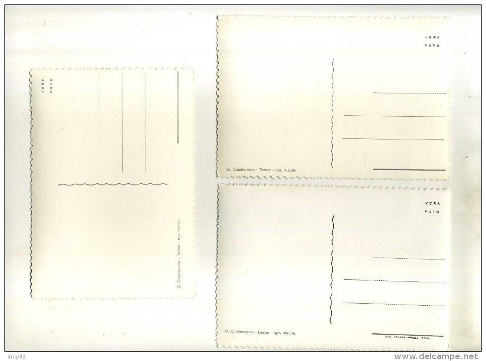 - ITALIE . PIEMONTE . TORINO . LOT DE 5 CPM . - Verzamelingen