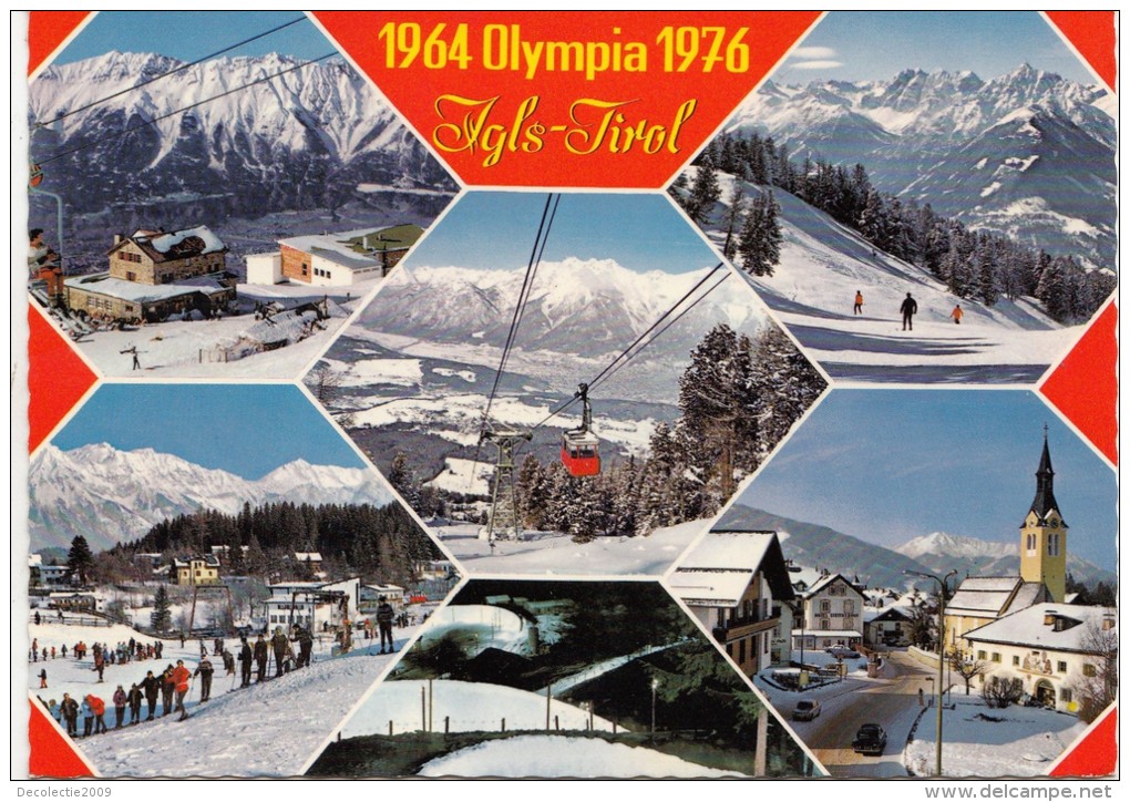 BF24105 Iglas Tirol Olympische Winterspiele   Austria  Front/back Image - Igls