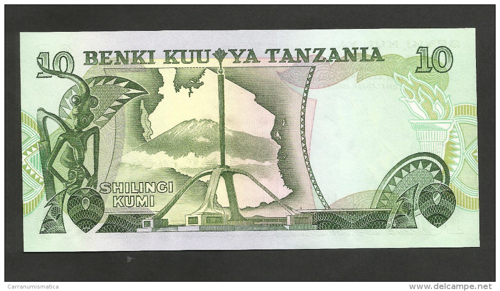 [NC] TANZANIA -10 SHILINGI (1978) - Tanzanie