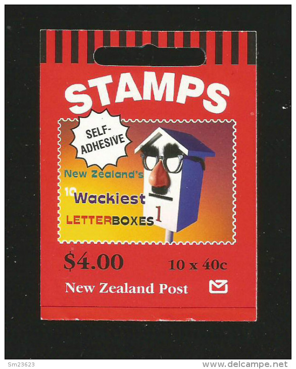 New Zealand 1997 Mi.Nr. 1590 / 1599 , Letterboxes - Carnet / Booklet See 2 Scans - (**) - Booklets