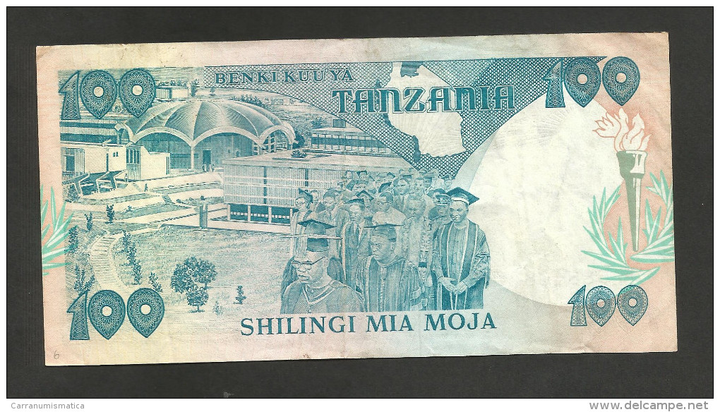 [NC] TANZANIA - 100 SHILINGI (1986) - Tanzanie