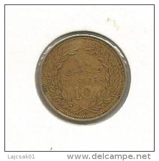 B11 Lebanon 10 Piastres 1972. Liban - Lebanon