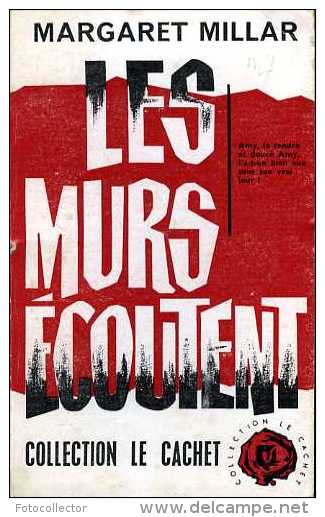 Les Murs écoutent Par Margaret Millar - Trévise, Ed. De