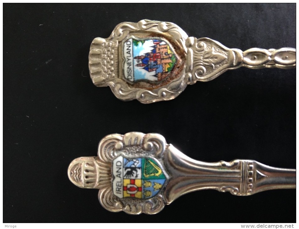 4 Collectible Used Spoons For Collection - Spoons