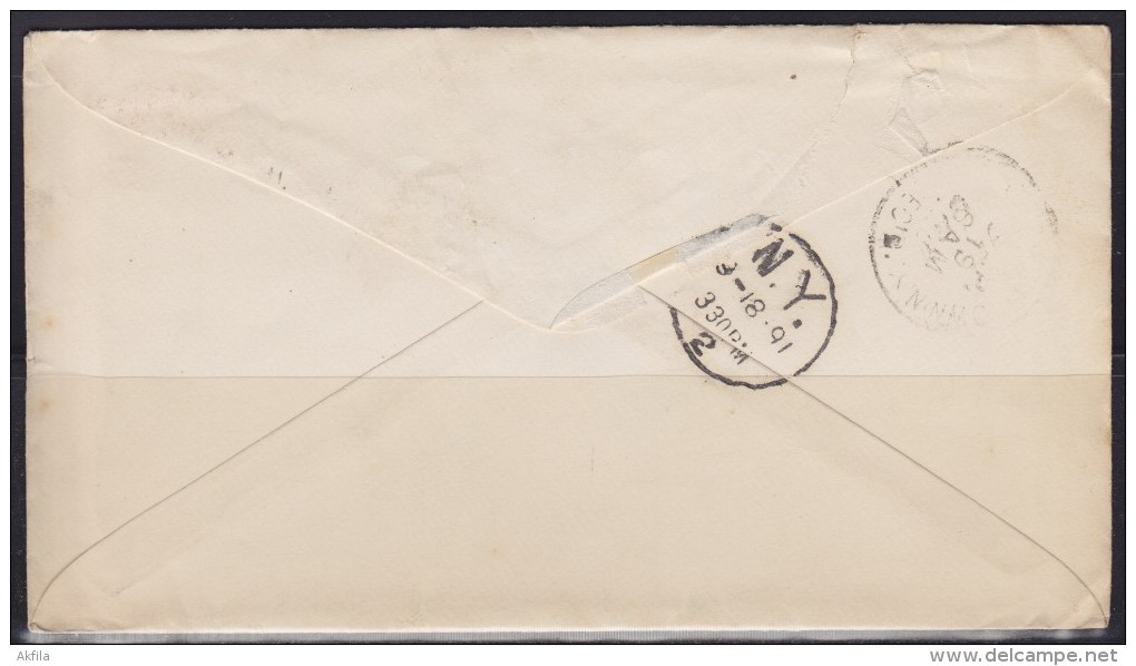 5661. USA, 1891, Postal Stationery - Sonstige & Ohne Zuordnung