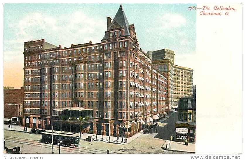 224059-Ohio, Cleveland, Hollenden Hotel, Souvenir Post Card Co No 2781 - Cleveland