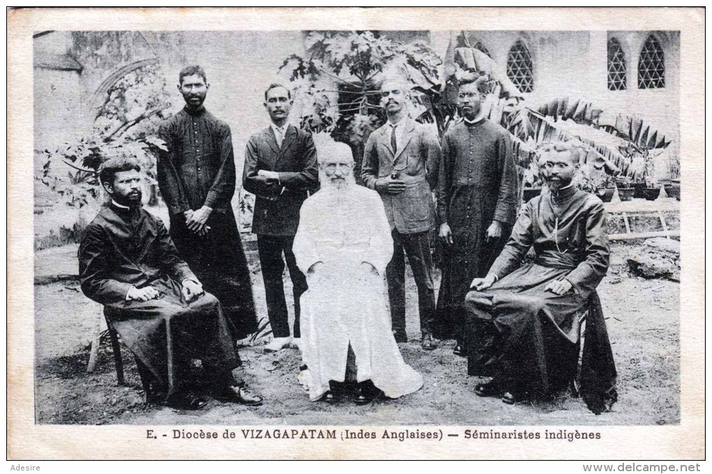 Diocèse De VIZAGAPATAM (Indes Anglaises) 1926 - Seminaristes Indigènes - Indien