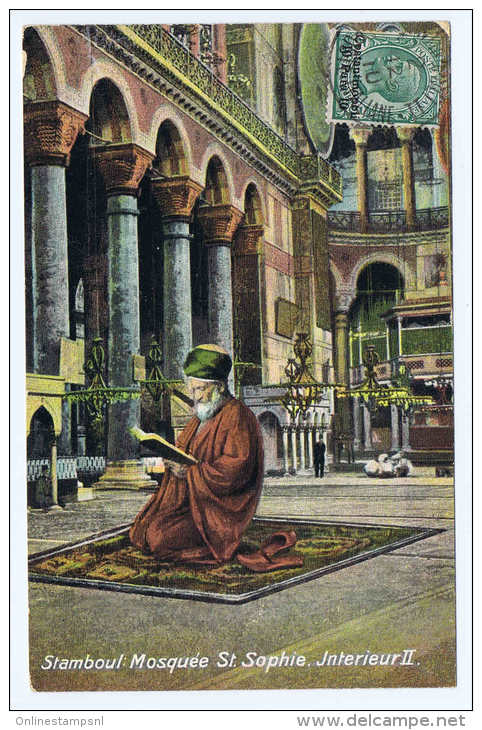 Poste Italiane In Costantinopol / Constantinopel, 1910 Pictiure Postcard Sa Nr 20 - Europese En Aziatische Kantoren