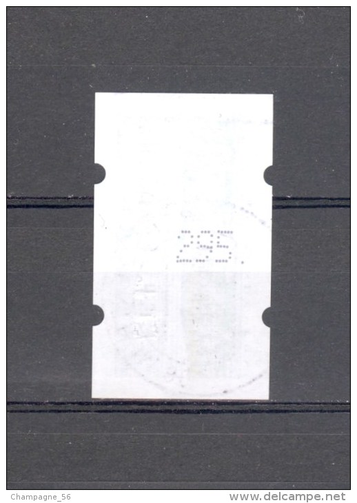 1999  N° 3 CORS * 1 1 0 *  DOS  N°  295  VERTICALE  DISTRIBUTEURS  PHOSPHORESCENT   OBLITÉRÉ ZUM 80 MUNICH - Rollo De Sellos