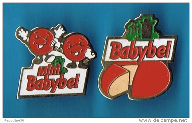 LOT 2 PIN'S //   . BABYBEL ET MINI BABYBEL DIFFÉRENTS - Lots