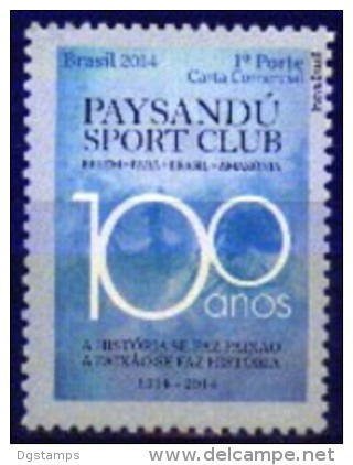Brasil 2014 **  Centenario Del Sport Club Paysandu.  See Description. - Unused Stamps