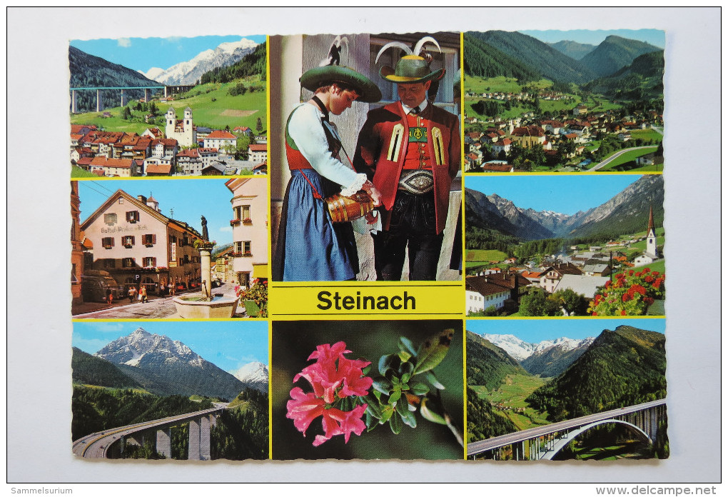 (5/2/45) AK "Steinach" Grüße Aus Steinach/Tirol, Ortsansichten - Steinach Am Brenner