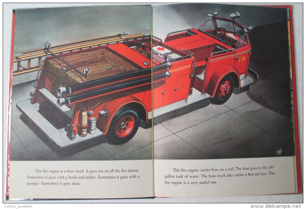 The Big Book Of Real Fire Engines  ( Vehicule Pompier ) / G. J. Zaffo - Autres & Non Classés