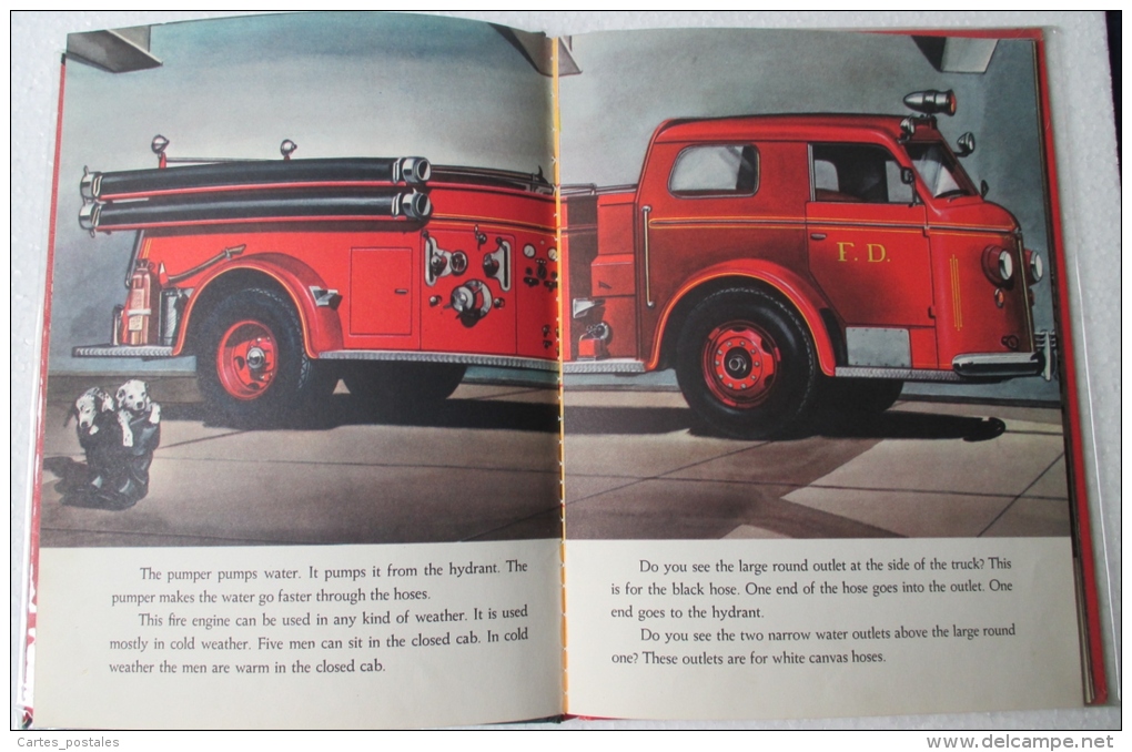 The Big Book Of Real Fire Engines  ( Vehicule Pompier ) / G. J. Zaffo - Sonstige & Ohne Zuordnung