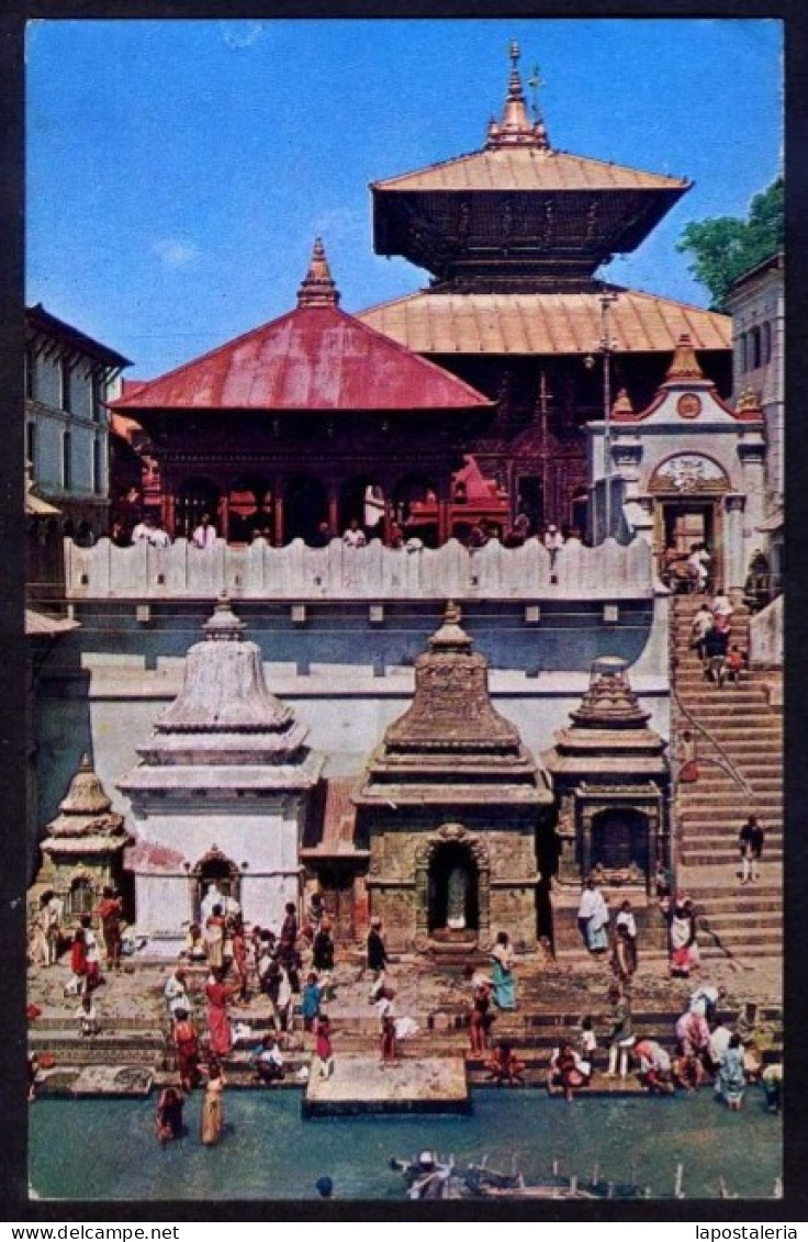 Nepal. Kathmandu. *Temple Of Pasupati Nath* Circulada 1982. - Nepal