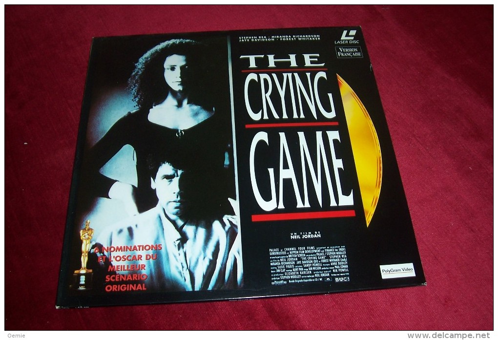 LASERDISC  CDV   °°°    The Crying Game  Un Film De Niel Jordan  Pal Francais - Otros