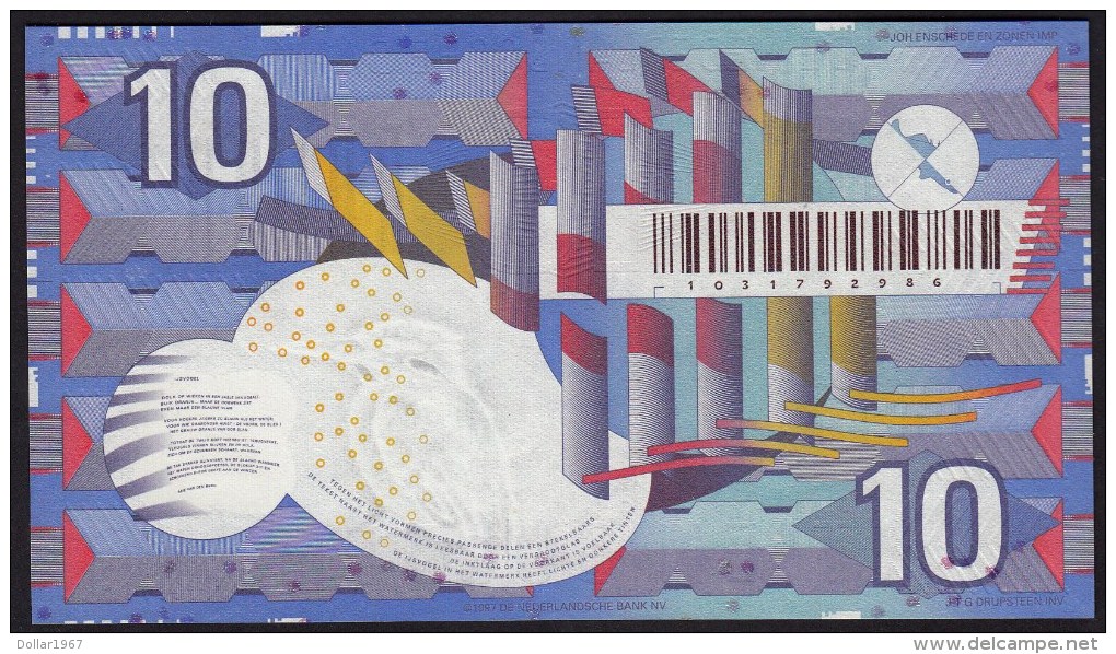 Pays Bas-Netherlands  - 1 X  Nederland 10 Gulden 1-7-1997 'IJsvogel' ,  1031792986 - 10 Gulden