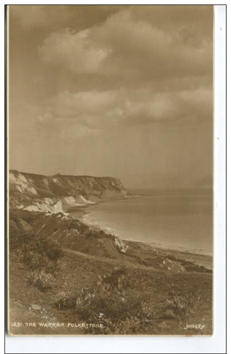 Judge's Postcard, The Warren, Folkestone, 1231 (Photographic) - Folkestone