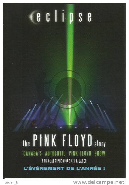 Carte Postale "PINK FLOYD" - Musica E Musicisti