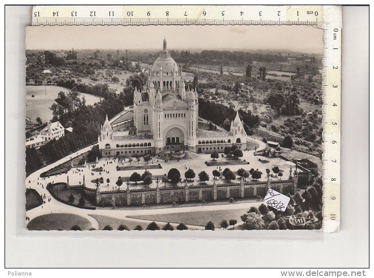 PO6813C# FRANCIA - LISIEUX - BASILICA  VG 1957 - Lisieux