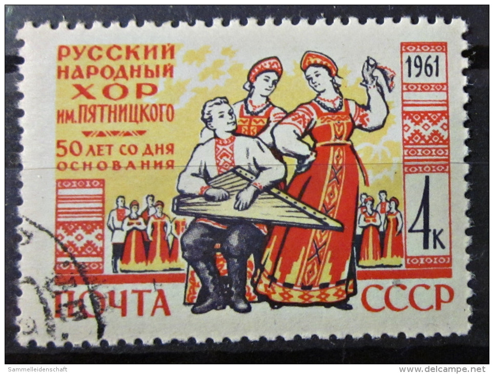 Briefmarken Pjatnizkij Chor 1961 CCCP Russland UDSSR - Used Stamps