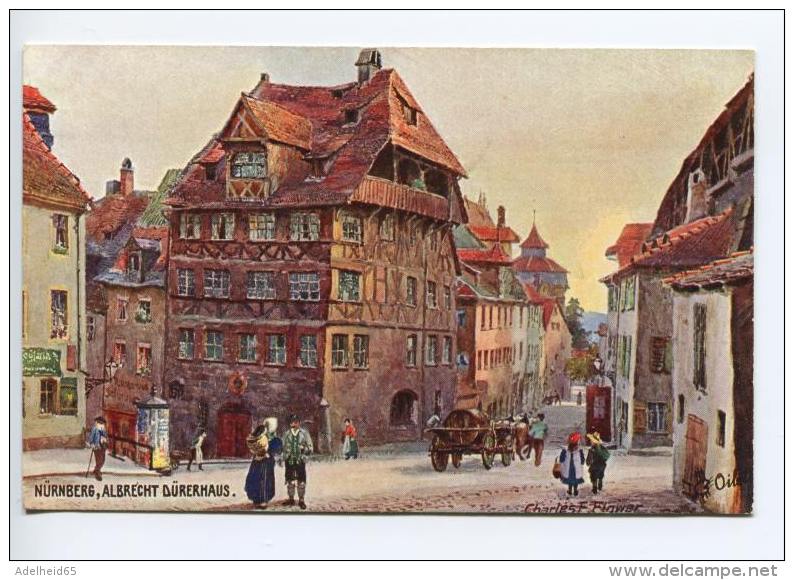 NQ/ Charles F. Flower Nürnberg Albrecht Dürer Haus (Raphael Tuck Oillette) - Tuck, Raphael